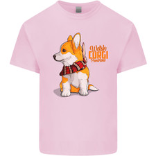 A Welsh Corgi Illustration Kids T-Shirt Childrens