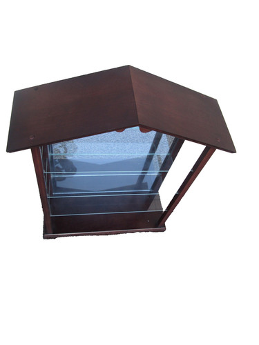 52122 mahogany open glass - open,