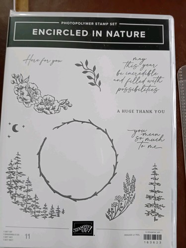 Encircled nature stampin up - encircled,