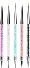 Jsdoin 5 pcs Nail Art Brushes
