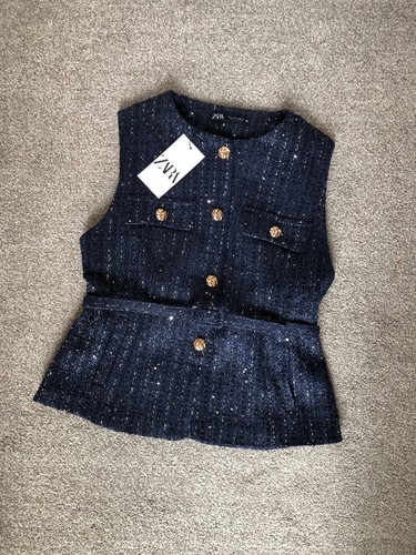 New zara waistcoat lining - new,