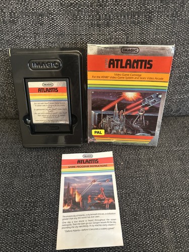 Imagic atlantis video game - atlantis,
