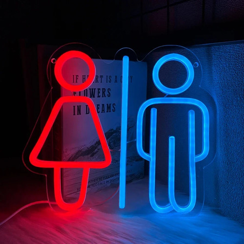 Toilets led neon - neon, |