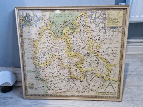 Antique saxton map - antique,
