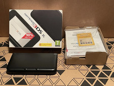 Nintendo 3DS XL Console -  Black - Mint Condition -  Boxed - "SUF" serial