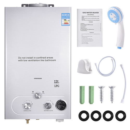 12l portable instant gas hot - gas,