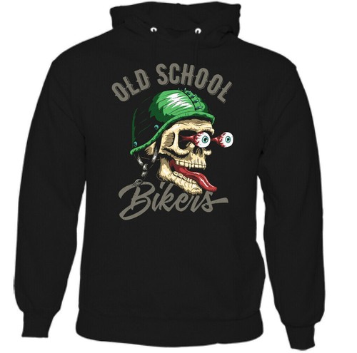 Old school bikers - bikers, mens