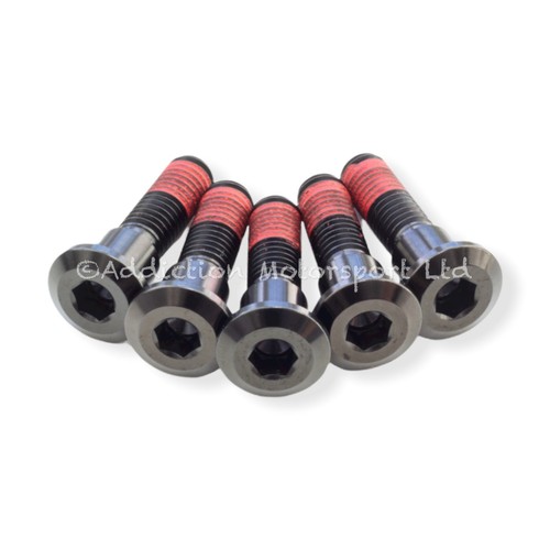 Black titanium rear disc - black,