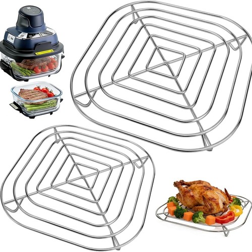 2pcs stainless steel crisper - 2pcs,