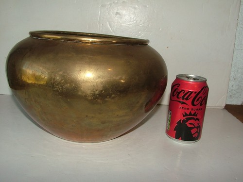 Vintage antique large brass - vintage,
