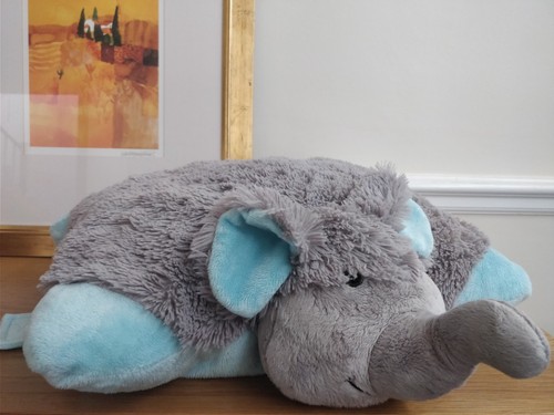 Hug pet elephant pillow - hug-a-pet,