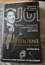 2010 Signed Joe Longthorne