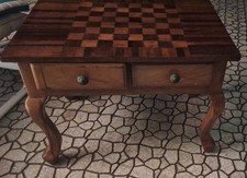 Maple & Walnut Vintage Chess /