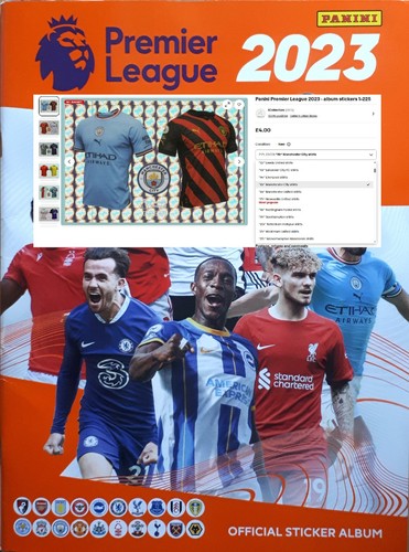 Panini premier league 2023 - panini,