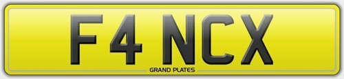 Ncx fancy number plate - fancy,