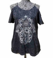 American Rag Women Shirt Hamsa
