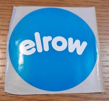 ELROW (BLUE) STICKER @ AMNESIA