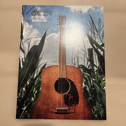 Martin guitar catalog book - martin,