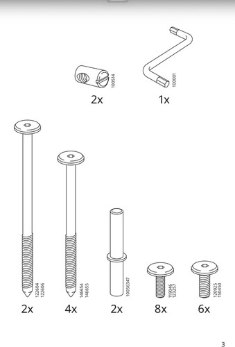 Ikea replacement assembly - replacement,