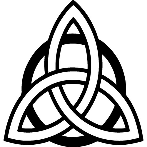 Celtic triquetra knot - 'celtic, knot'