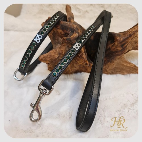 Staffy collar lead show - &,