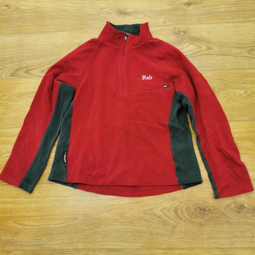 Rab fleece jumper mens red - mens,