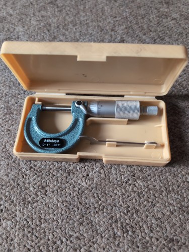 Mitutoyo micrometer inch - mitutoyo,