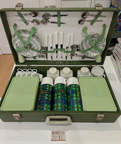 Vintage brexton 1960 picnic - vintage,
