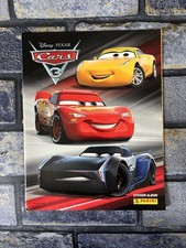 Disney Pixar Cars 3 Panini Sticker Album Incomplete