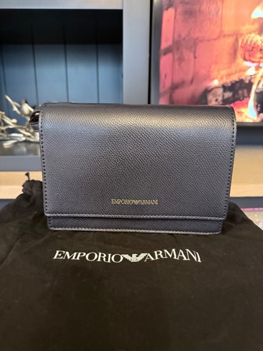 Emporio armani navy crossbody - emporio,