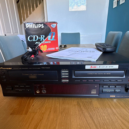 Pioneer pdr w839 changer - 3-cd,