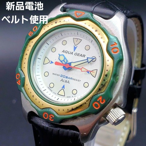 Seiko alba rare battery aqua - alba, /