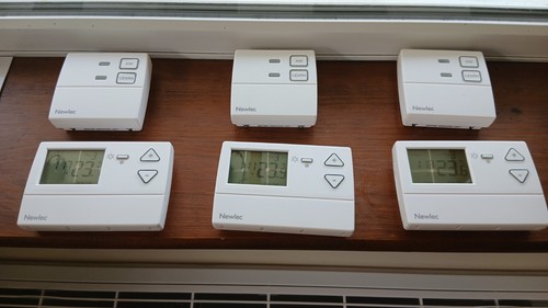 Programmable room thermostats - room,