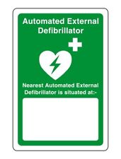 AED Safety sign - Automated