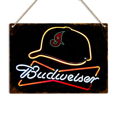 Budweiser neon effect retro - neon,