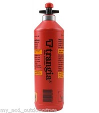 Trangia Fuel Bottle with Safety Valve - 1.0lt, 0.5lt, 0.3lt