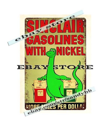 Sinclair gasoline with nickel - with,