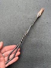 ANTIQUE ORNATE SOLDERING IRON.