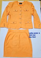 Ladies Jacket Skirt Suit Size 16UK Derv Design