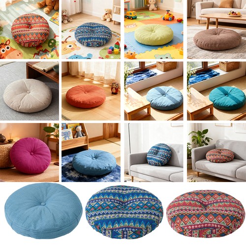 40cm round tatami floor - tatami, pillow