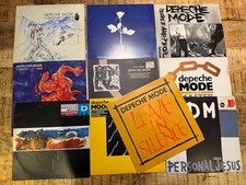 Depeche Mode 10  x 12'' single UK Pressing JOB LOT Record Collection Synth-pop