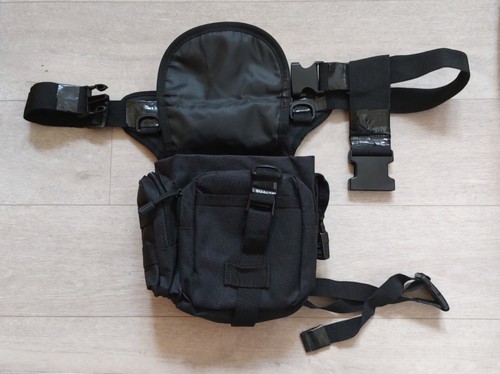 Black canvas tactical waist - tactical,