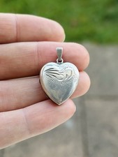 Vintage Sterling Silver Puffy