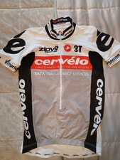 cervelo Castelli Men's Short Sleeve Cycling Jersey Medium, Tight Fit! 