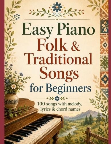 Easy piano folk traditional - easy,