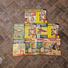 Bundle Hobbies Annual 1950s 1960s Woodwork Crafts