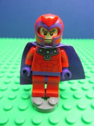 Lego men magneto minifigure - x-men,