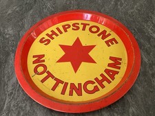 OLD SHIPSTONE NOTTINGHAM (DEFUNCT STAR BREWERY) PUB BEER TRAY.