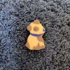 Rubber - Brown Dog with Blue