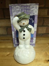 Vintage The Snowman Musical Figure Raymond Briggs Wind Up 2004